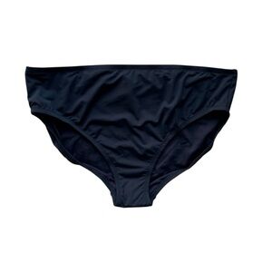 Leilani Plus Black Bikini Swim Bottom 16W